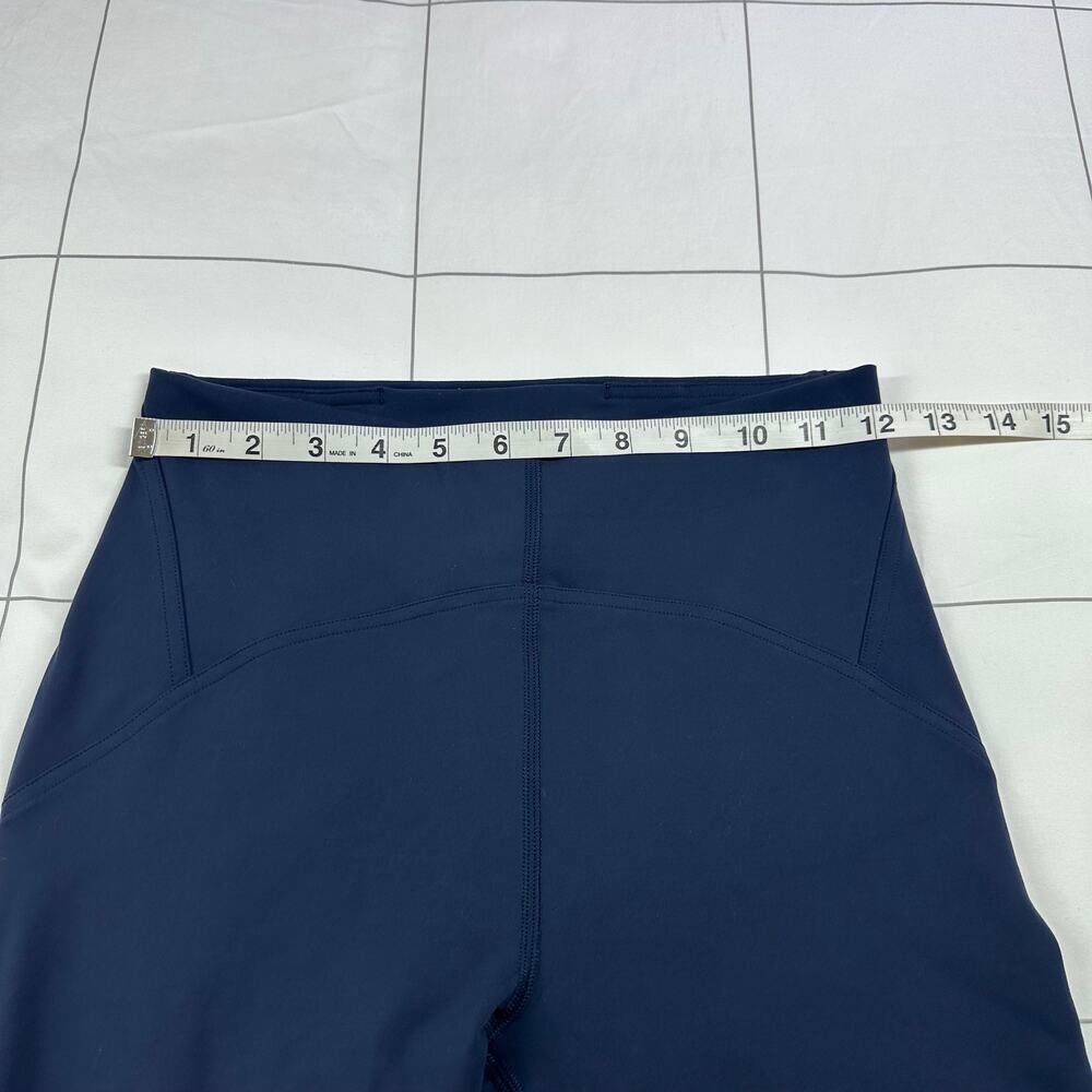 Lululemon Leggings Womens 6 Blue Instill High Rise 25" Yoga Smooth Gym Pilates - Picture 7 of 10